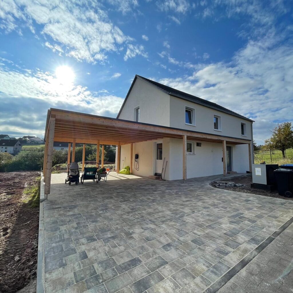 Haus mit Carport Fertig 2023